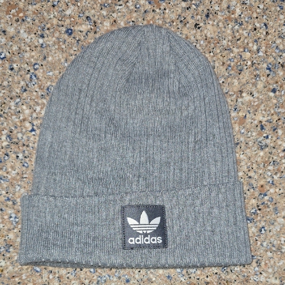 Adidas Classic Blue Knit Beanie